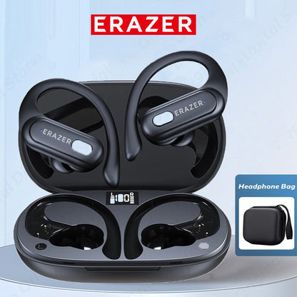 XT60 Bluetooth 5.3 Earphones True Wireless Headphones Button Control Noise Reduction Earhooks Waterproof with Mic Headset