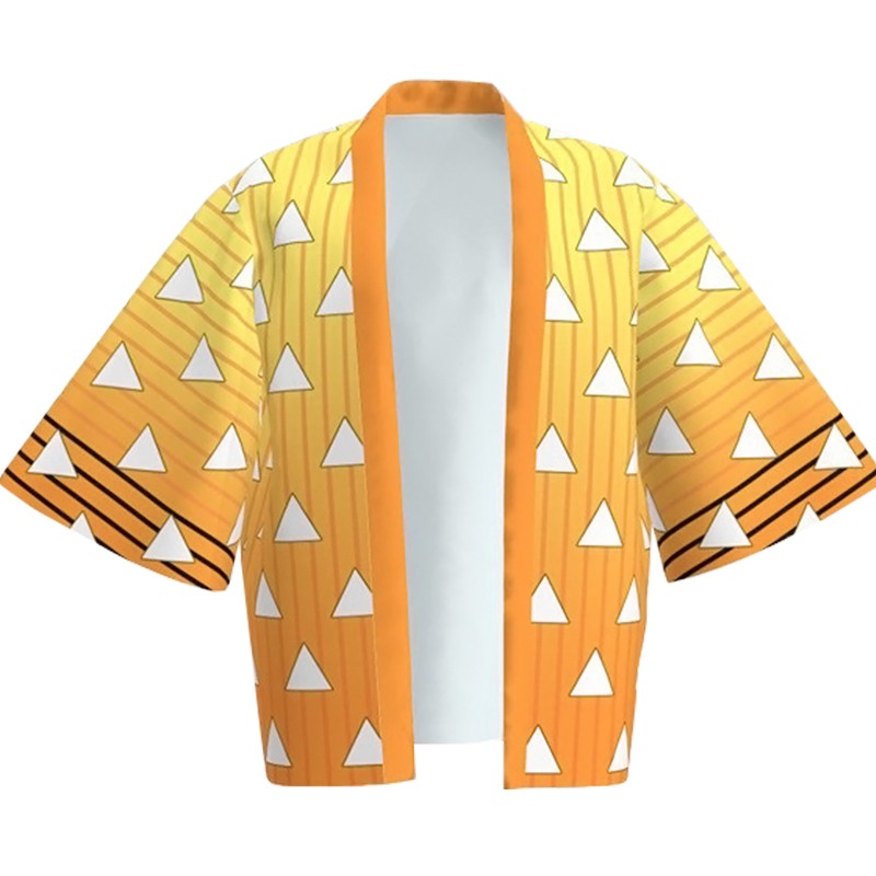 Ghost Slayer Cosplay Cloak Demon Slayer Adult and Children's Cos Set Charcoal Jilang Ni Dou Printed Clothes