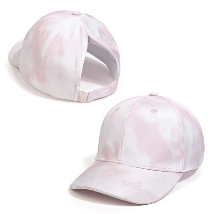Fashion Kids Baseball Cap For Girls Boys Sun Hat Hollow Back Ponytail Caps Children Snapback Hip Hop Hats Adjustable Bones Caps