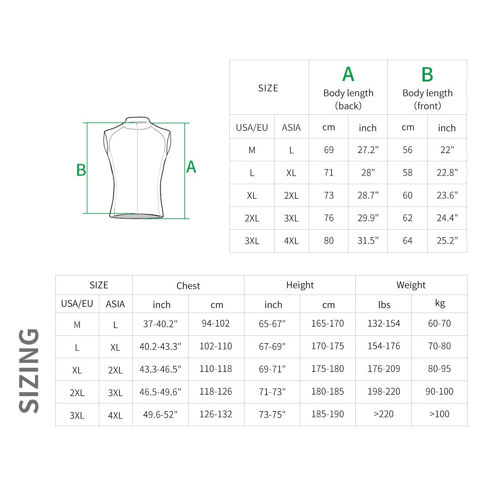 WOSAWE Cycling Jersey Set Winter Spring Vest Pants Sleeveless MTB Bicycle Clothing Warm Bike Jackets Thermal Fleece Suit