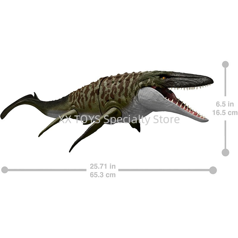 Jurassic World Rebirth Mosasaurus Distortus Rex Tyrannosaurus Rex Dinossauro Boneco de Ação com Luz e Som Presentes de Aniversário para Meninos
