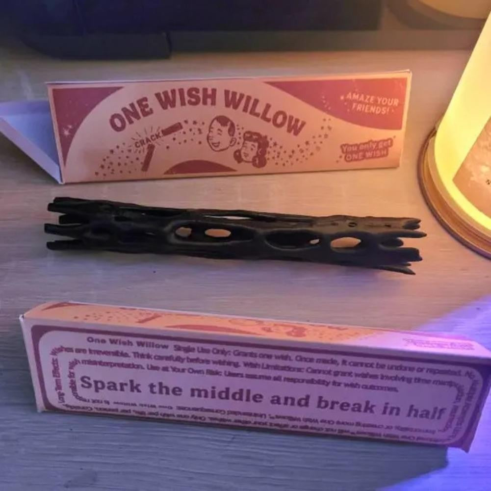 3D Printed One Wish Willow Keychain Breakable Lucky Token 13cm Retro Box for Wedding/Birthday  ?