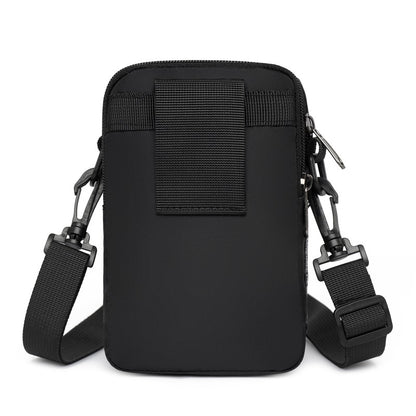 Sports Wallet Phone Bag Shoulder Bag Pouch Case Belt Handbag Purse Coin Wallet Retro Key Holder Small Money Bag