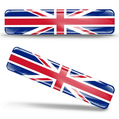 3D Reflective National Flag Sticker Motorcycle Accessories Car Decal British Italy USA France Russia Spain Brazil Chile ukraine