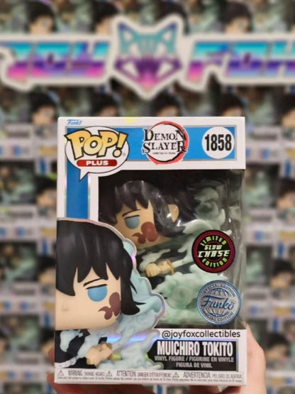 Funko Pop Muichiro Tokito Boneco de Ação Anime Demon Slayer Série Kochou Shinobu Modelo Edição Limitada Coleção Presentes Originais