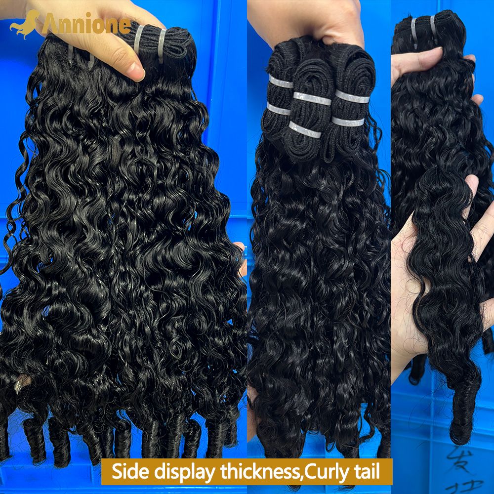3PCS 20 polegadas 16A Cabelo Cacheado Birmanês Pacotes 100% Cabelo Humano Cru Vietnamita Pacotes Extensões de Cabelo Duplo Desenhado Não Processado