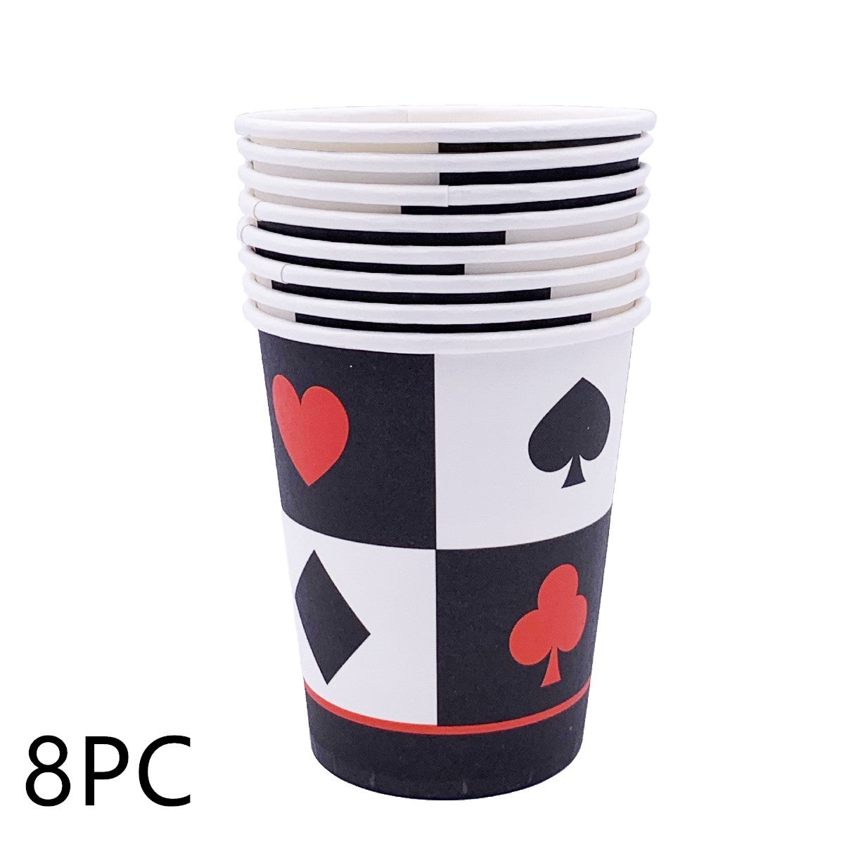 2/12PC 12/18Inch Poker Casino Latex balloon aluminum foil balloons Wedding Christmas Party Baby Shower Birthday Decoration