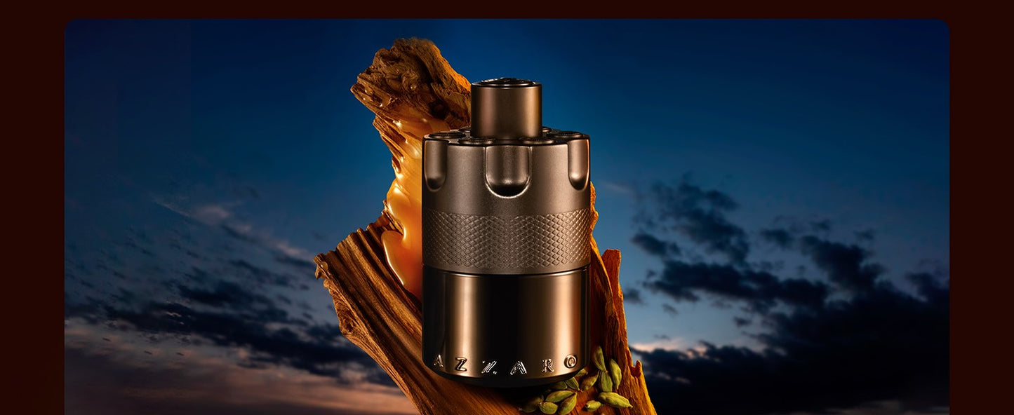Azzaro Eau De Parfum Intense - Fragrância Fougère, Âmbar e Picante para Noites Românticas - Longa Duração - Perfumes de Luxo para Homens