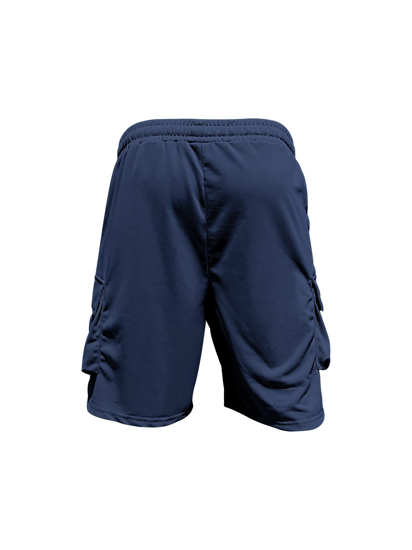 Summer new men's round neck short sleeve T-shirt shirt shorts two-piece suit loose large size ice