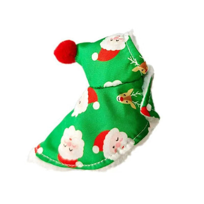 Calopsita Roupas de Natal Espessa e Quente Capa para Pássaros Capa de Natal à Prova de Vento Suprimentos para Papagaios Produtos para Animais de Estimação ????? 1pcs