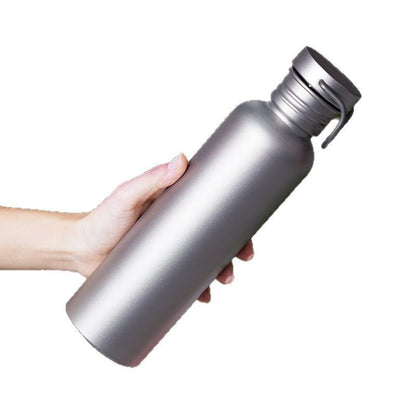 500ml 600ml 750ml Titanium Water Bottle Outdoor Camping Supplies Tourism Sports Cycling Hiking Camping Water Bottle