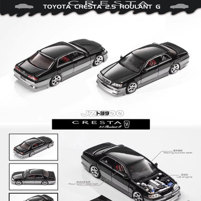 Novo Mortal 1:64 Toyota Cresta Apa-Xpo 2025 Edição Evento Modelos de Carro de Liga Brinquedos Personalizados Simulados de Uma Peça Presente Miniatura Veículo