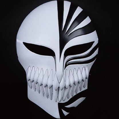 Hot Cartoon Death Ichigo Kurosaki Bleach Mask Christmas Dance Masquerade Party Cosplay Halloween Cool Mask Gift for Men Boy Toy
