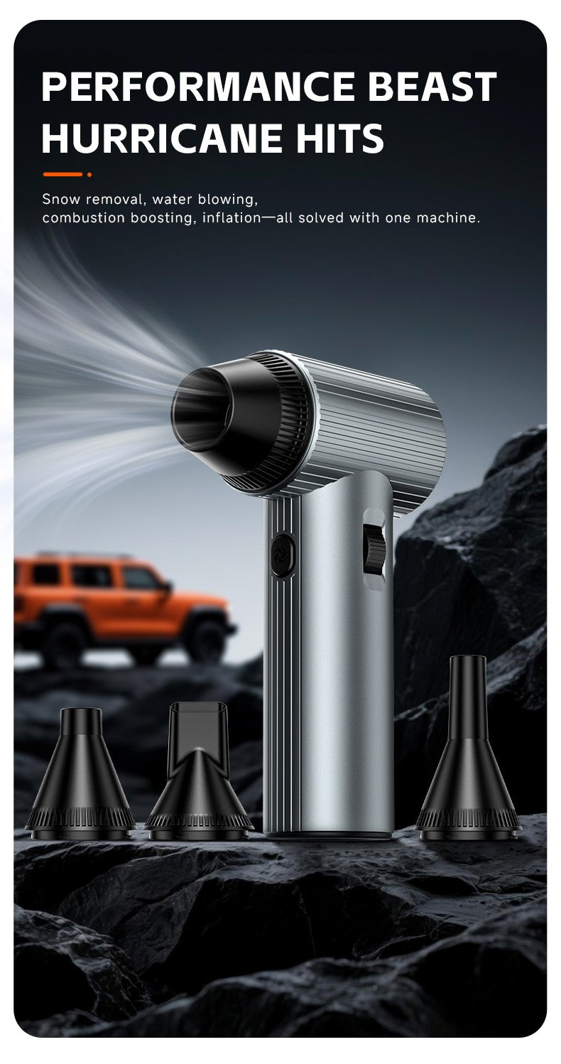 ADINKAM Upgraded Stepless High-Efficient Jet Fan Blower OEM-Style 500g Wind Pressure Super Power Car House PC Cleaning Tools