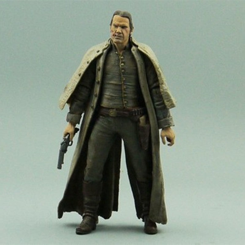 NECA Heróis do Oeste Megan Fox Leila Josh Brolin Jonah Hex QUENTIN Turnbull Boneco de Ação Fora de catálogo Colecionável Modelo Brinquedo Presente