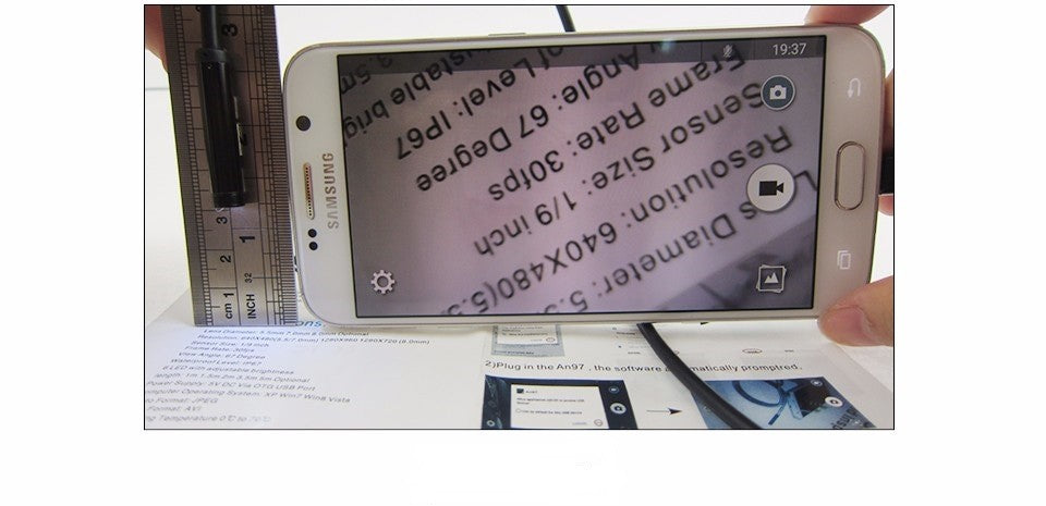 MM Class Endoscope Camera Flexible Waterproof Mini Industrial Endoscope Camera for Mobile Phone Adjustable