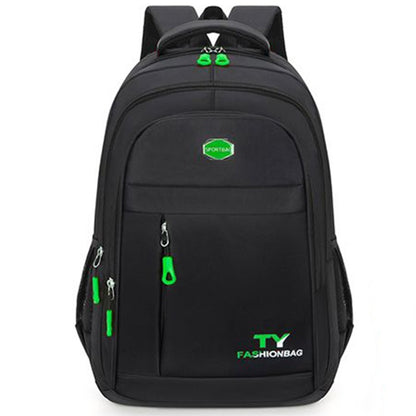 Mochila Masculina Feminina Leve Moderna Durável Casual de Ombro com Vários Bolsos para Uso Diário Escolar e em Viagens