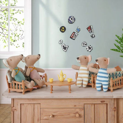 2025 Baby Plush Toy Comforts Sleeping Cute Rabbit, Bear, Mouse Baby Girl Doll, Cloth Doll Doll