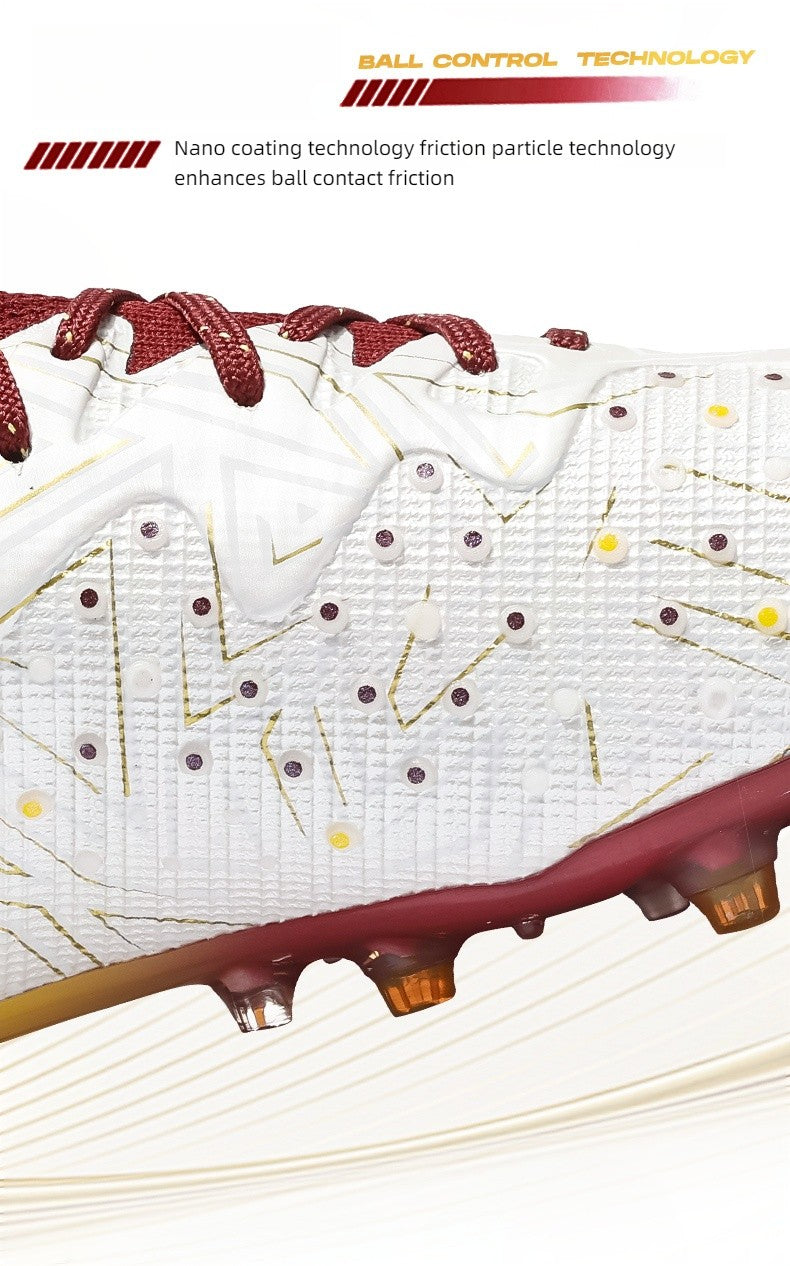 KELME Adult football boots Men's Disease Electric 3.0 Short Spikes Soccer shoes Children's MG Professional Match Training Shoes