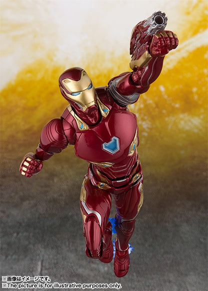 Bonecos de Ação Ironman MK50 de Articulações Esféricas (BJD) de Vingadores: Guerra Infinita para Presente de Natal ou Aniversário