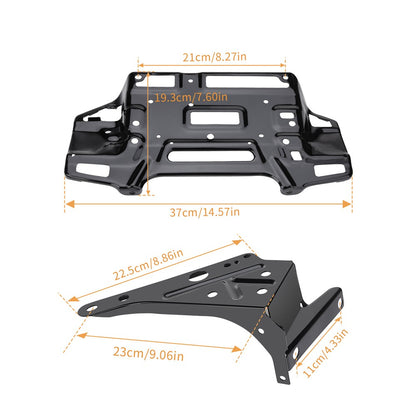 Suporte de Rádio para Carenagem Interna Esquerda Direita Suporte de Montagem de Carenagem Interna para Harley Touring Street Glide Electra Glide FLHX FLHT 2014-2023