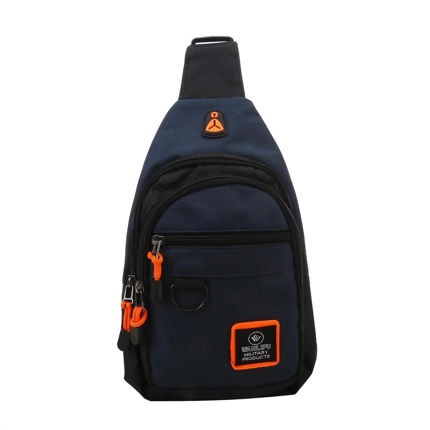 New Men Shoulder Bag Business Chest Multi-Layer Single Crossbody Portable