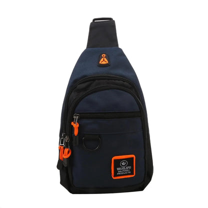 New Men Shoulder Bag Business Chest Multi-Layer Single Crossbody Portable