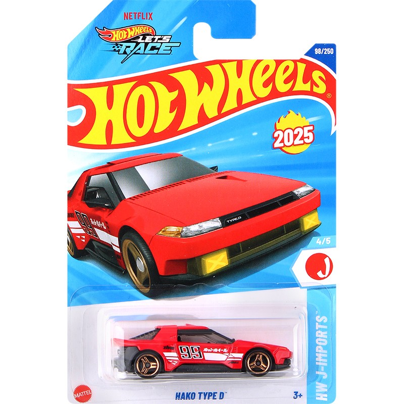 Hot Wheels C4982 2025-J Ferrari Mercedes F1 McLaren Porsche 1:64 Alloy Cars, Diecast Model Collection for Racing Fans & Kids