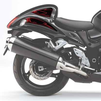 For Suzuki Hayabusa GSX1300 R GSXR1300 2008-2020 Motorcycle Rear Fairing Protector Paint Protector Kit Decal
