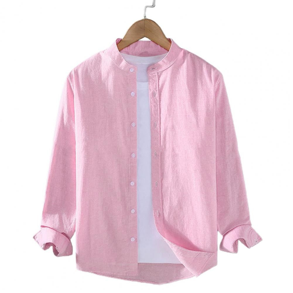 Men White Solid Vintage Shirts 2023 Mens Harajuku Fashion Oversize Shirt Male Black Casual Streetwear Blouses