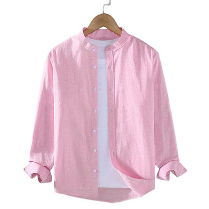 Men White Solid Vintage Shirts 2023 Mens Harajuku Fashion Oversize Shirt Male Black Casual Streetwear Blouses