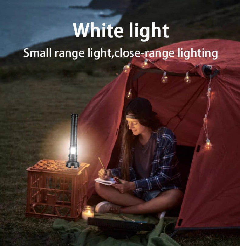 High Power Led Flashlight XHP390 High Lumen 10000000 Rechargeable Most Strong Light Lamp Tactical Lantern Camping Outdoor Torch