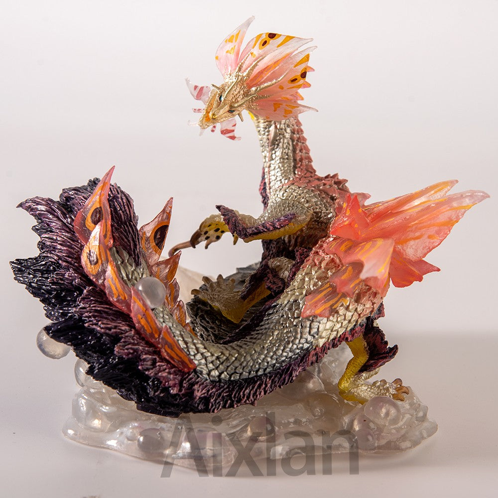 Figura de Dragão de Jogo Monster Hunter de 17CM Mizutsune Zinogre Monstros Nergigante Iceborne Velkhana Zinogre Figura de Ação de PVC Brinquedo