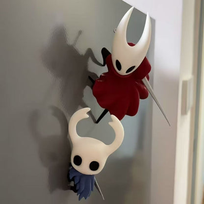 New Hollow Knight: Silksong Fridge Magnet Figure Hornet Zote The Mighty Refrigerator Sticker Decor Model Doll Toy Fans Gift