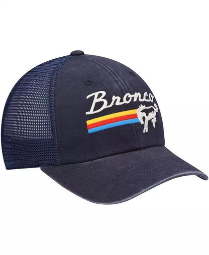 American Needle | Men's Navy Ford Bronco Auto Raglan Bones Adjustable Hat
