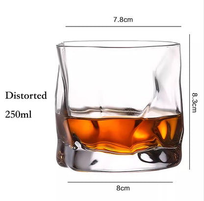Copos de uísque, Copos de uísque escocês, Copos de uísque estilo "Old Fashioned"/ Presente perfeito para amantes de uísque escocês/ Vidraria elegante para bourbon/rum