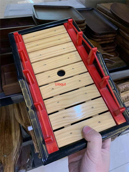 Ponte de Sushi de Madeira Japonesa Barcos Pinheiro Criativo Sushi Sashimi Prato Bandeja Louça de Sushi Decoração Enfeite