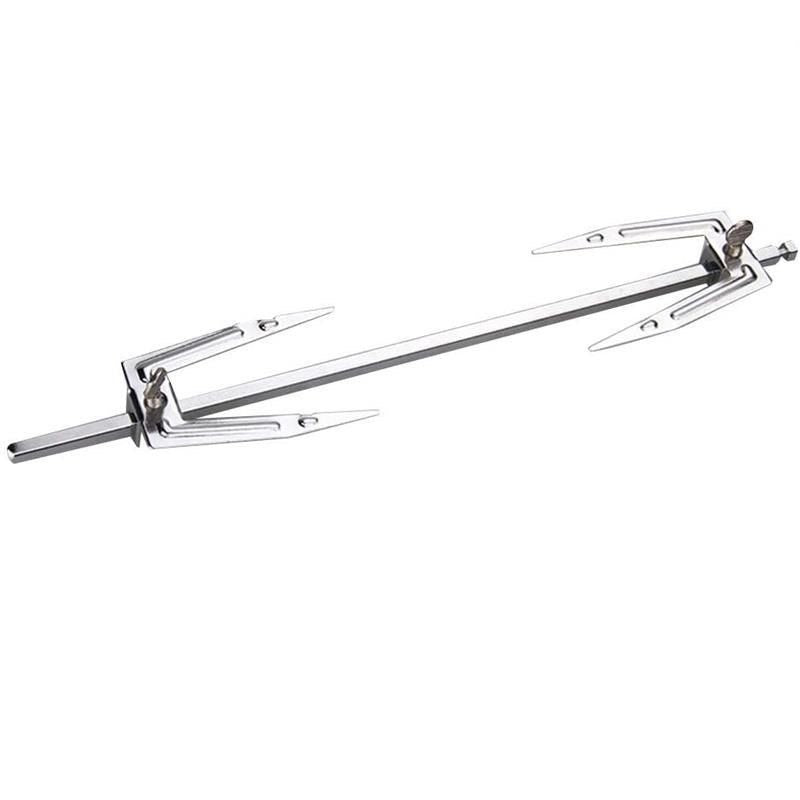 Stainless Steel Air Fryer Fork Roast Chicken Skewer Fish Meat Grilled Rack Rotation Roaster Forks BBQ Tools Oven Accessories