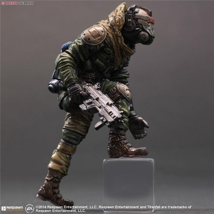 PLAY ARTS 27cm Titanfall Atlas Boneco de Ação Brinquedos Modelo