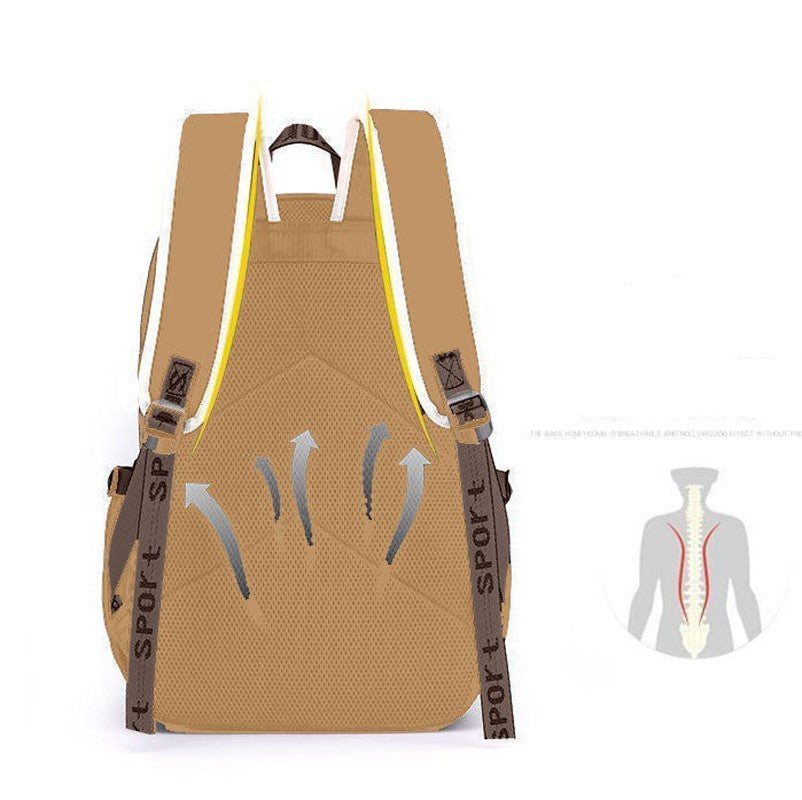 Mochila Escolar Infantil Estilosa Khaki Capivara Kawaii Mochila Casual Adolescente Menino Menina Mochila Escolar Infantil ?