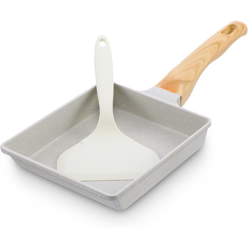 Mini Panqueca Panela de Bife Quadrada Pedra Médica Panela de Rolinho de Ovo Fogão a Gás Antiaderente Acessórios de Cozinha