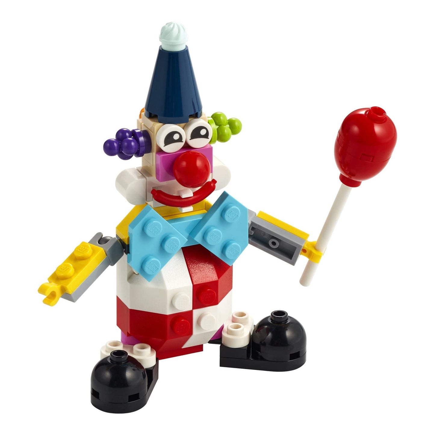 LEGO Creator Palhaço de Aniversário, Conjunto 30565 para maiores de 6 anos (59 Peças), Presente de Aniversário e Natal
