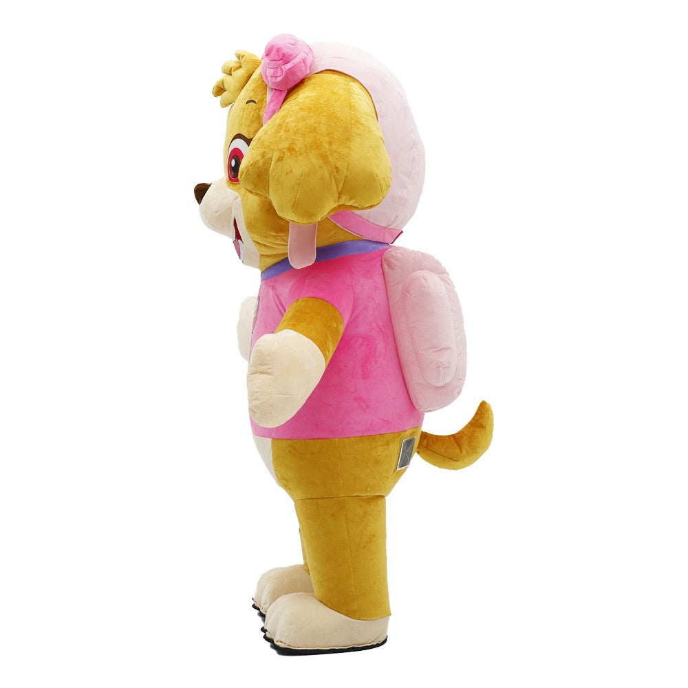 SAYGO Cartoon Dog Inflatable Costume Mascot Adult Character Cosplay Animal Birthday Halloween Party Event Set
