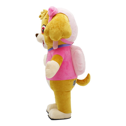 SAYGO Cartoon Dog Inflatable Costume Mascot Adult Character Cosplay Animal Birthday Halloween Party Event Set