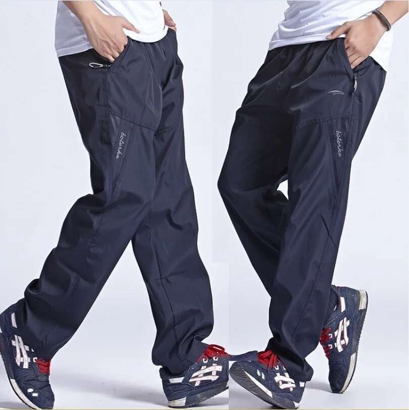 2025 Sportswear Joggers Outside Men's Casual Pants Quickly Dry Breathable Male Pants Men Trousers & Sweatpants Active Pants 6XL