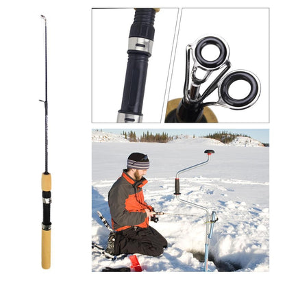 55/65/76cm Scalable Mini Winter Ice Fishing Shrimp Rod, Ice Fishing Rods, Lure Fishing Rods, Fishing Tackle Accessories