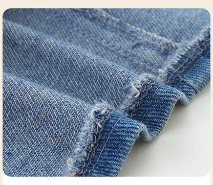 Girls Dress For Kids 4-8 Y New Children's Princess Dress Denim Children's Fashion Clothing