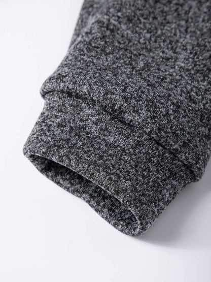 Men Sweatshirts Spring Thicker Pullover Half Zipper Pullover for Male Hoody Outdoor Sweatshir Autumn Solid Color Turtleneck Swea