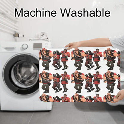 Team Fortress 2 TF2 3 Pcs Bath Mat Bathroom Set Toilet Lid Cover Home Decor Non-Slip Carpet Floor Rug