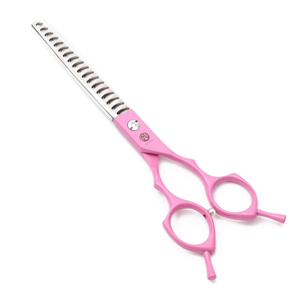 Purple Dragon 6.5" 7" Japão 440C Tesouras de Tosa para Cães Tesouras Retas Tesouras Desbastadoras Tesouras Curvas para Cima/Baixo Tesouras para Animais de Estimação Z4009